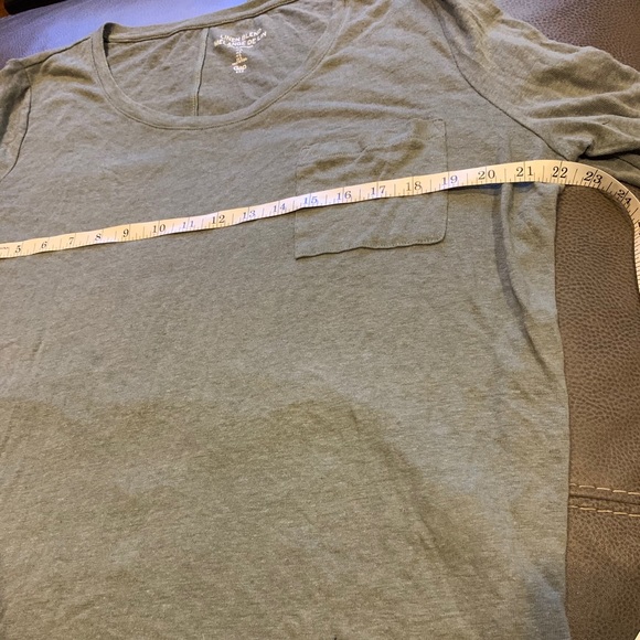 💕GAP Linen Blend Long Sleeve tee with pocket💞 - Picture 6 of 7